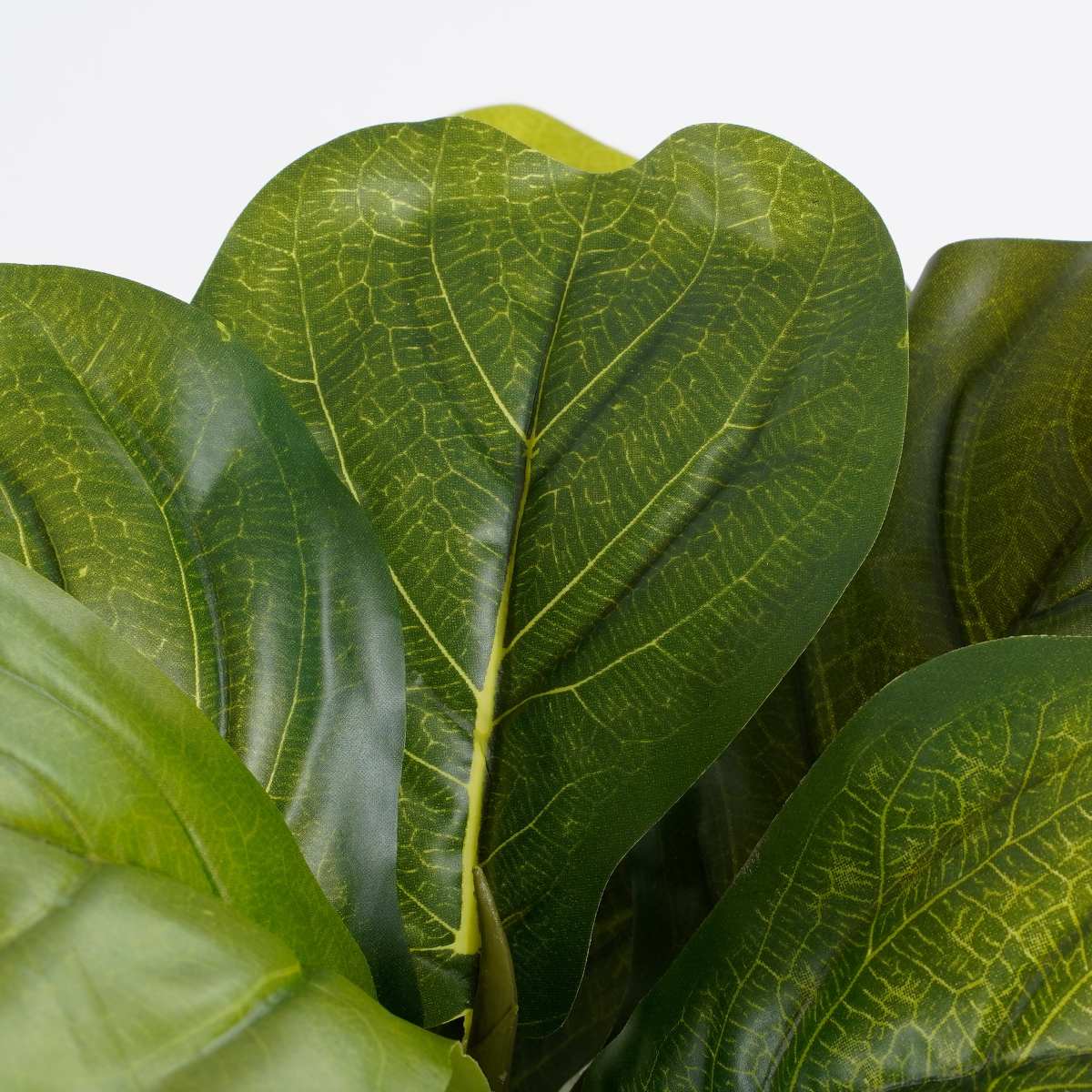 Mica decorations plante artificielle lyrata - 45x45x35 cm - pe - vert