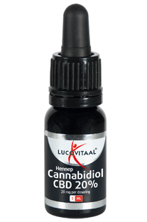 Lucovitaal 100% Pure Cannabidiol 20% CBD Olie 5ML