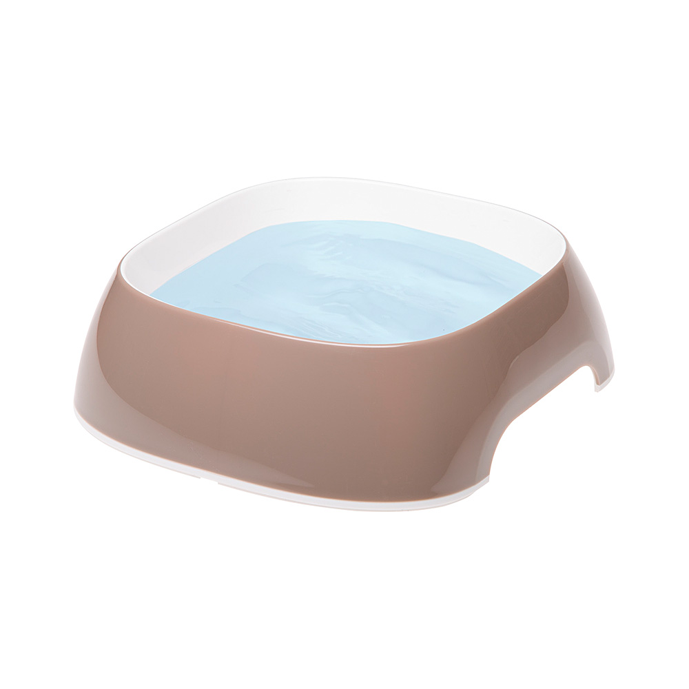 Ferplast glam small gamelle en plastique résistant différentes couleurs 0,4 litres chiens chats