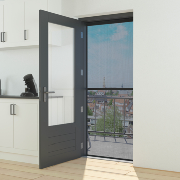 Livn inbouwkader antraciet 108x239 cm