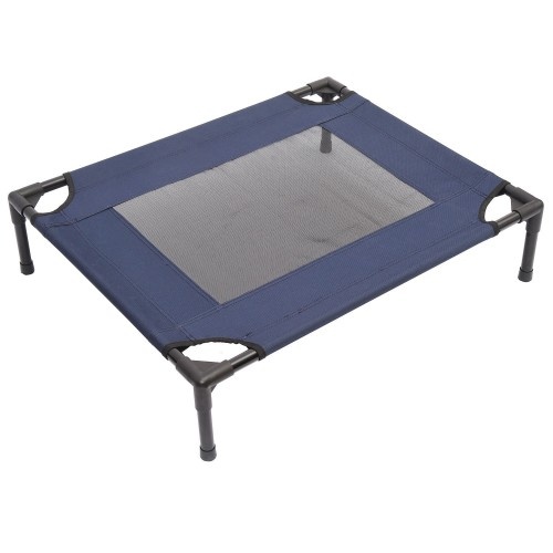 Cama externa PawHut para cães ou gatos, preta.
