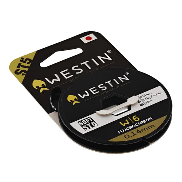 Westin W6 ST5 Soft Fluorocarbon 35m 0,343mm 7,7kg Clear