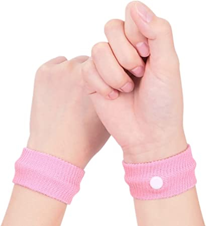 (2er Set) Reise Druck Armband - Pink