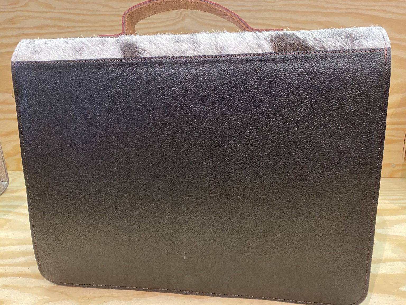 Unique Brand Leren A4 Laptoptas 13,3 inch Vacht