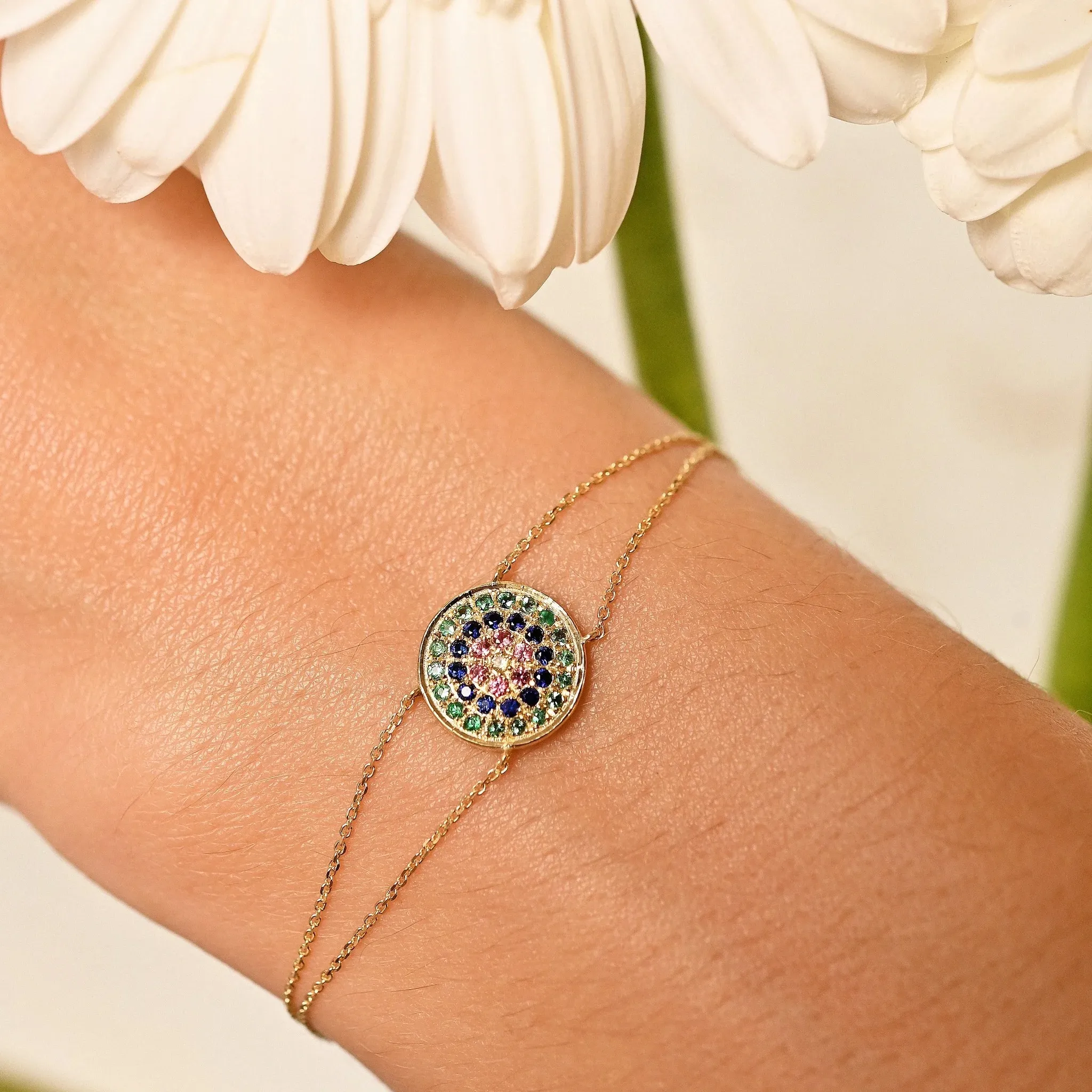 Bracelet Yellowstone 1 Vert Sophie d'Agon