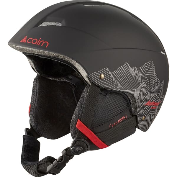 Casque de ski CAIRN ANDROMED MAT BLACK RELIEF
