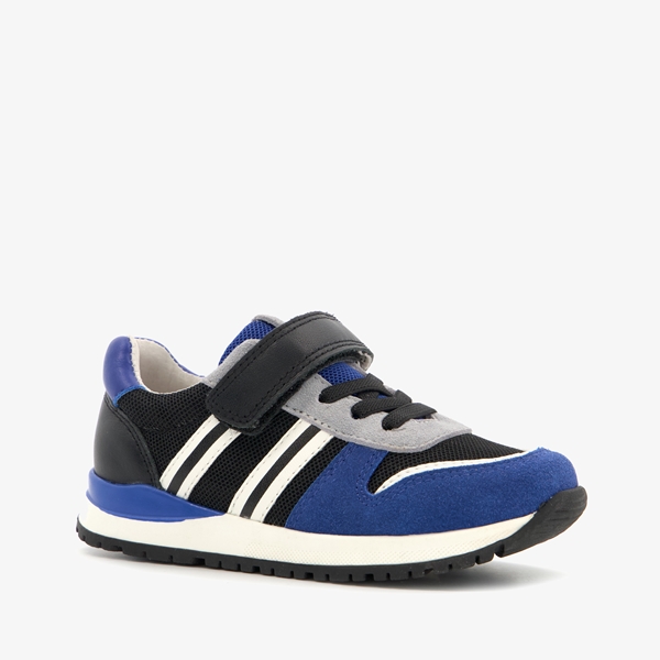 TwoDay leren jongens sneakers blauw