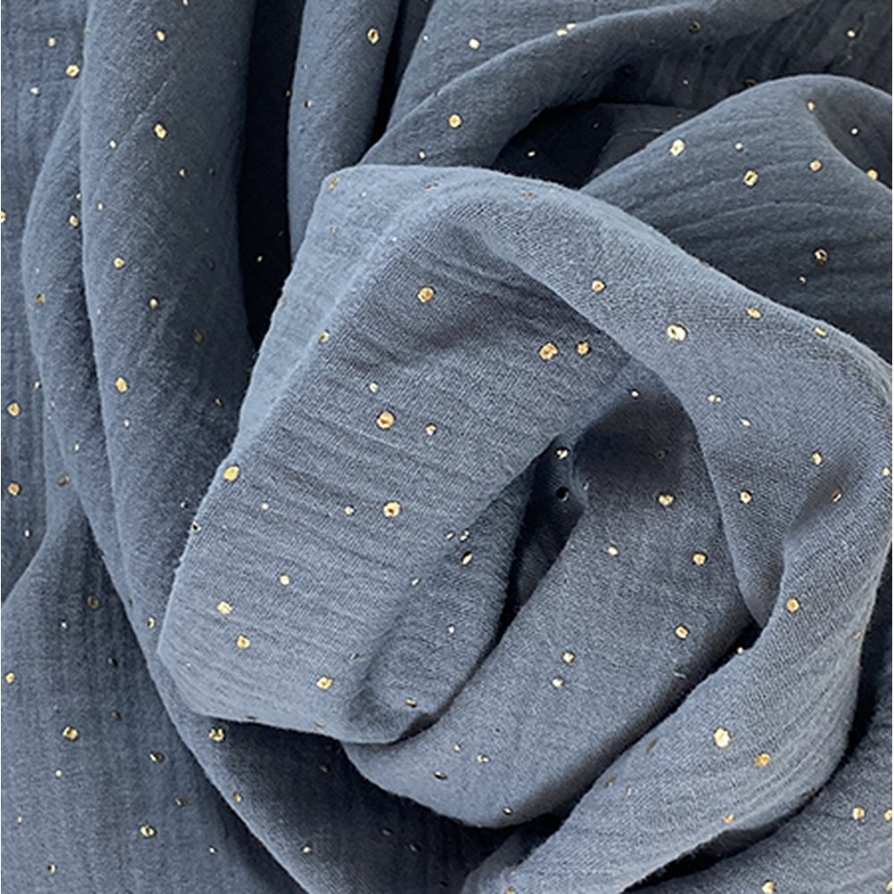 Chouchou Gaze Gris Or
