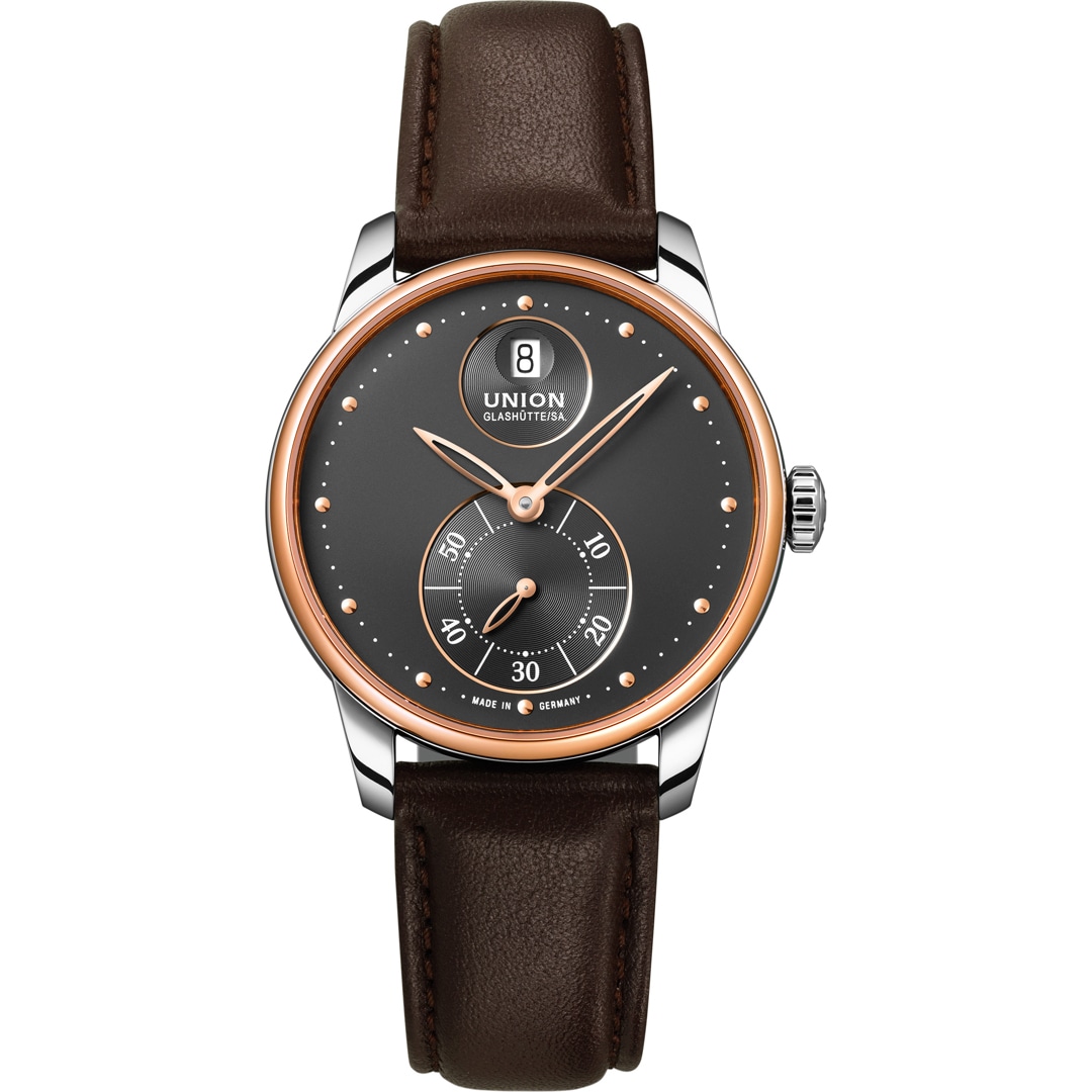 Union Glashütte Seris Kleine Sekunde Automatik Edelstahl / Roségold