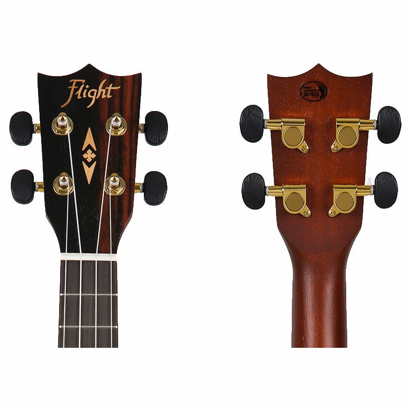 Flight Supernatural Series DUC460E elektrisch-akoestische concert ukelele met gigbag