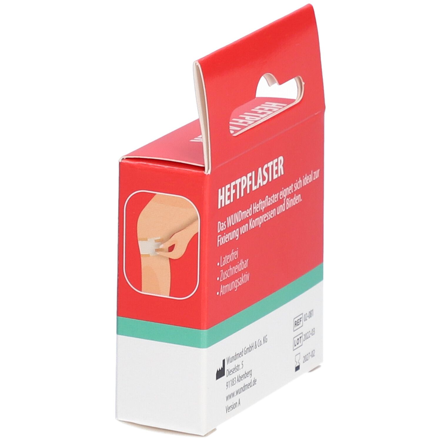 WUNDmed® Heftpflaster 5 m x 1,25 cm
