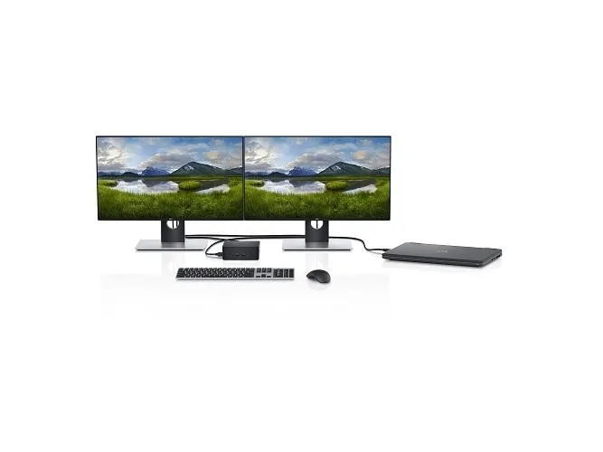 [OUTLET] - Dell Dual USB-C Thunderbolt Dock TB18DC - Dockingstation - USB-C / Thunderbolt 3 - VGA, HDMI, DP, Mini DP, Thunderbolt - GigE - 210 Watt - for Dell 7530, 7730