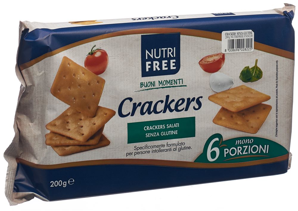 NUTRIFREE Crackers<br>200 g, glutenfrei