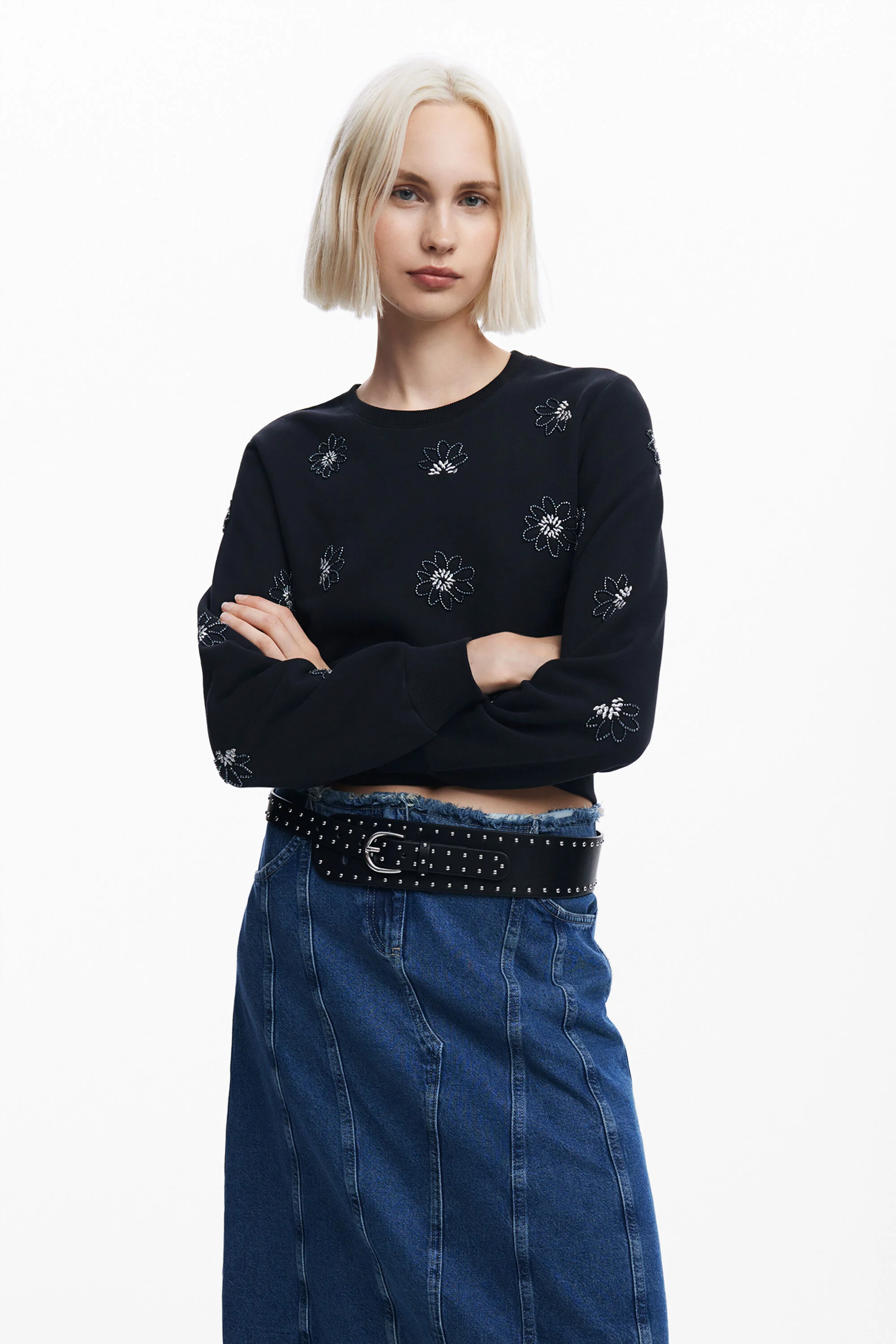 Moletom floral Jewel