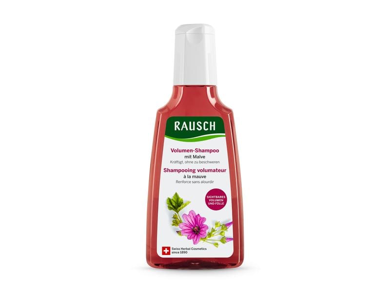 RAUSCH Shampoo Malve Volumen 200 ml Besonders mildes Shampoo für sichtbares Volumen und Fülle