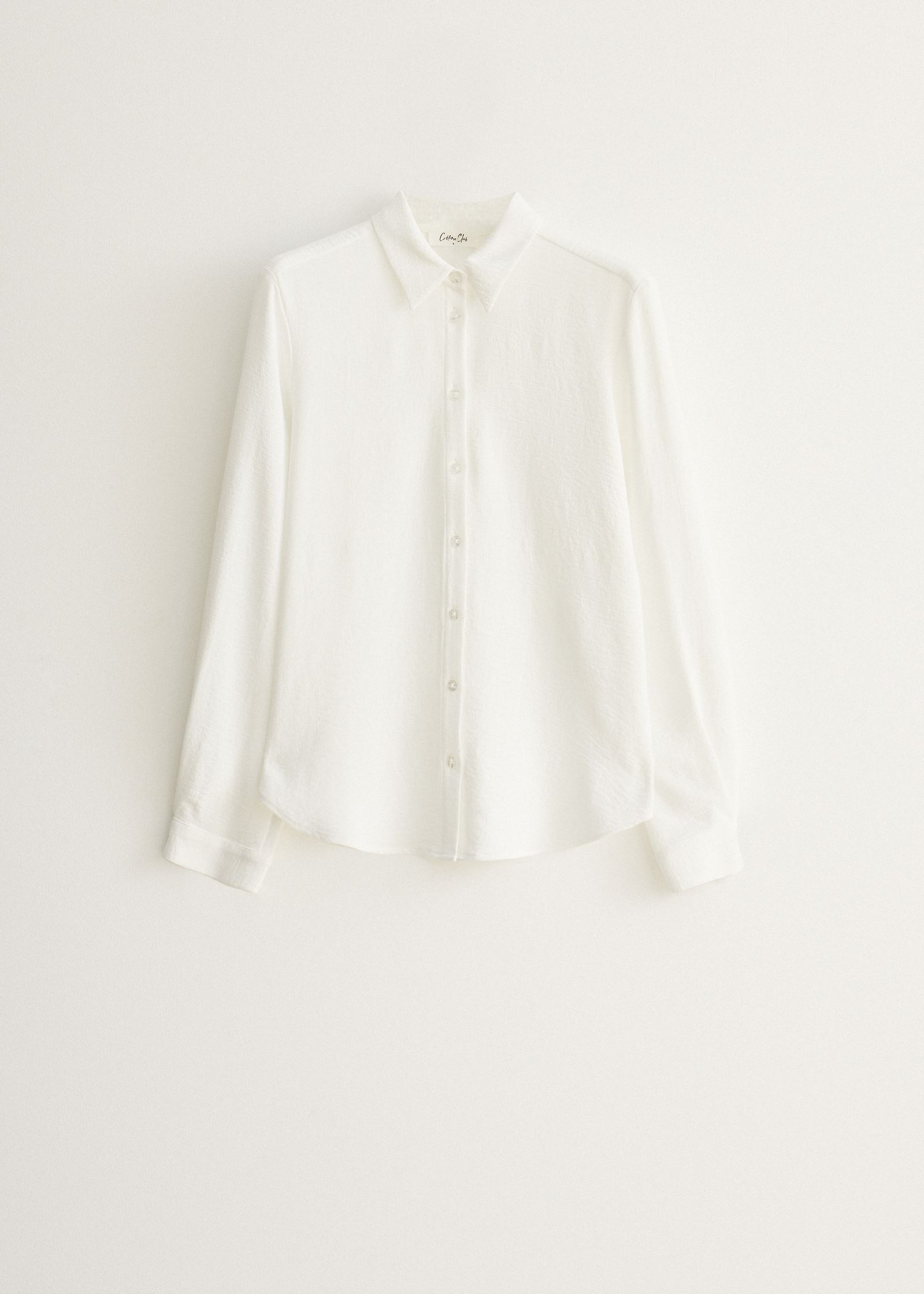 Basic blouse met lange mouwen