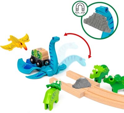 BRIO World 36104 Deluxe Sett med Dinosaurer