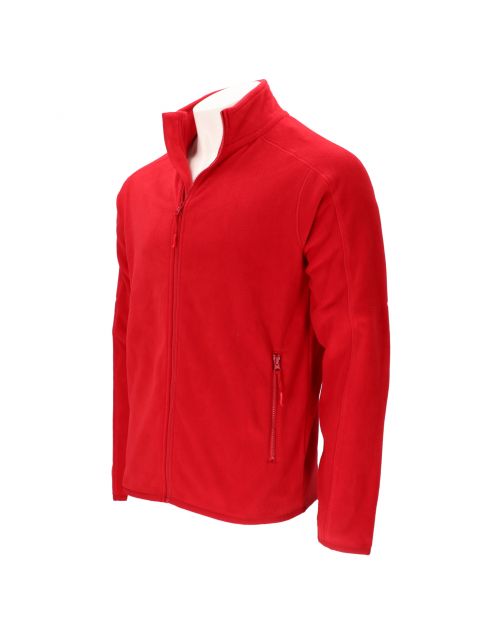 Ardy's Heren Fleece Rood - Vrijetijdskleding