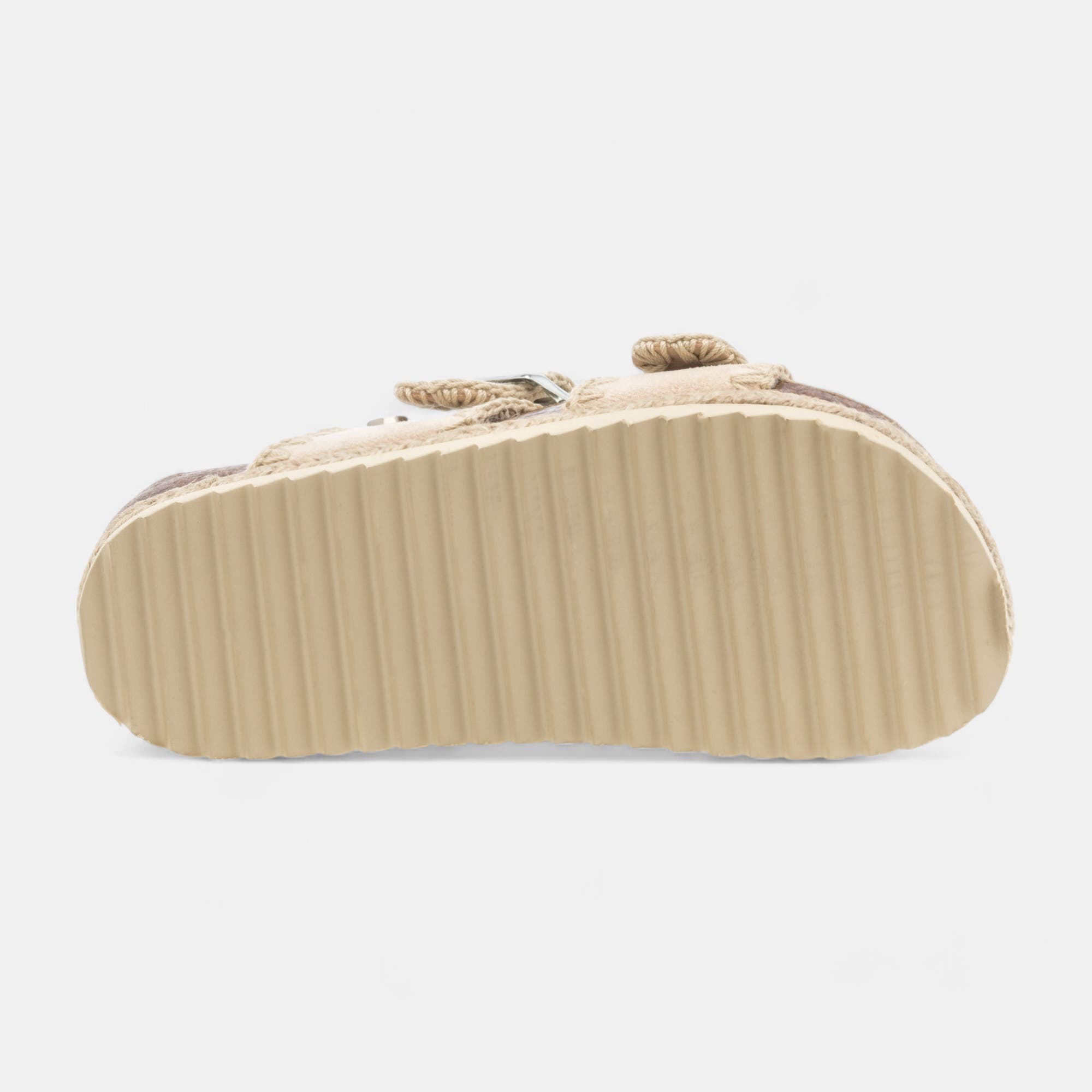 Mules semelle liège Fille beige