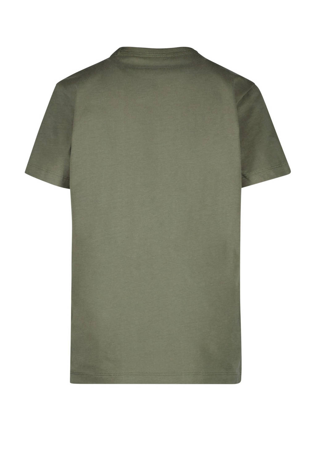 Cars T-shirt DEMY met printopdruk olijfgroen