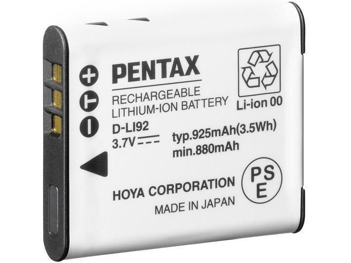 Pentax Digitalkamera-Akku D-LI92 Passend zu Optio WG-2/WG-1/RZ10/I-10/X70