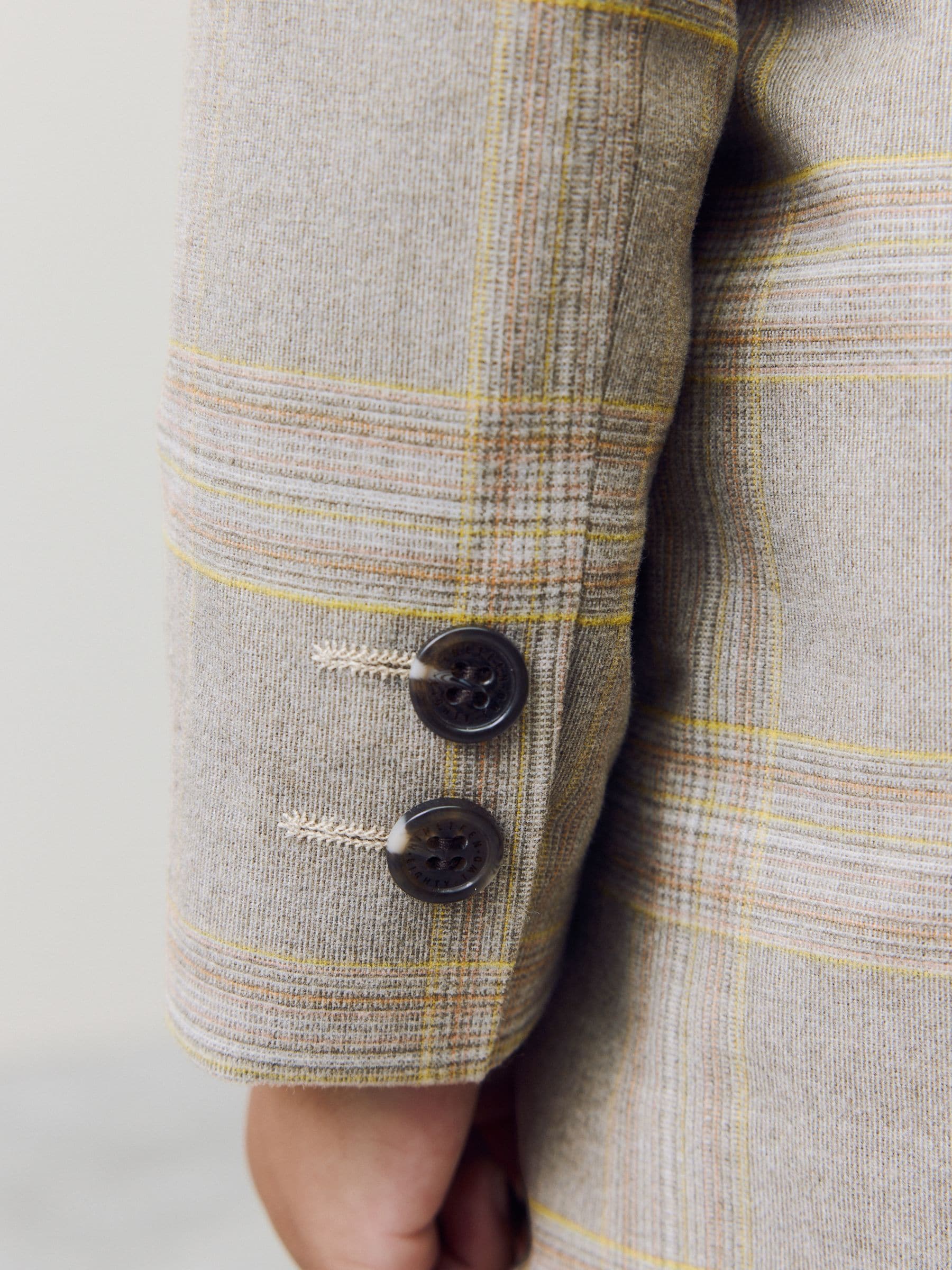 Bruin geruit - Blazer (3 mnd - 9 jr)