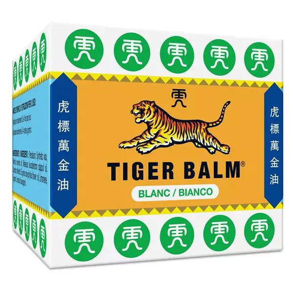 Tiger Balm Branco - Pote de 19g