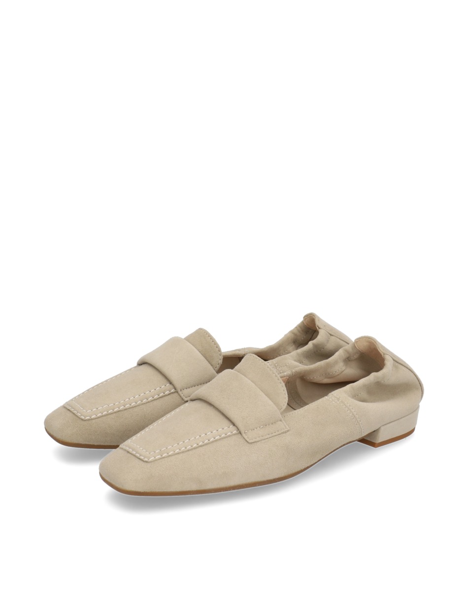 Veloursleder Slipper klassisch