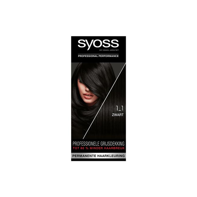 Syoss Color 1-1 Zwart/Noir