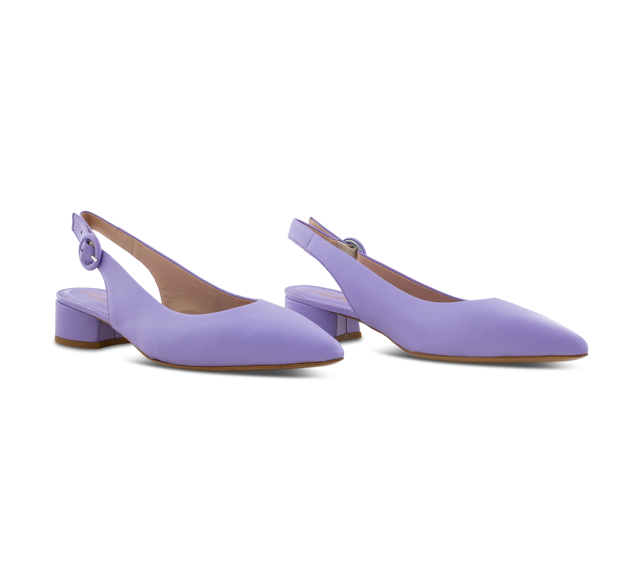 Franco Russo Sling-Pumps lila