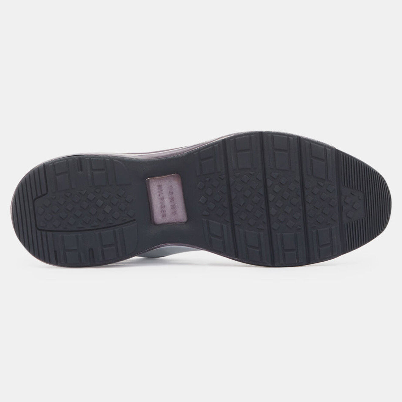 Tommy Hilfiger Baskets air runner mix blanches
