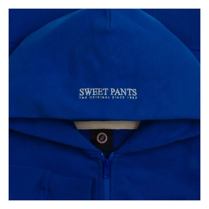 Sweet Pants Sweat Capuche Zippé Iconic | Bleu électrique