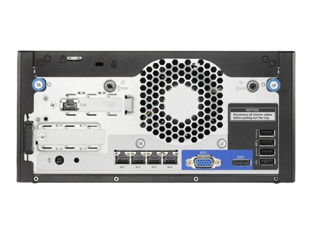 HPE ProLiant MicroServer Gen10 Plus v2 Performance 1 - Server - ultra mikro tower envejs - 1 x Xeon E-2314 / op til 4.5 GHz - RAM 16 GB - SATA - non-hot-swap 3.5