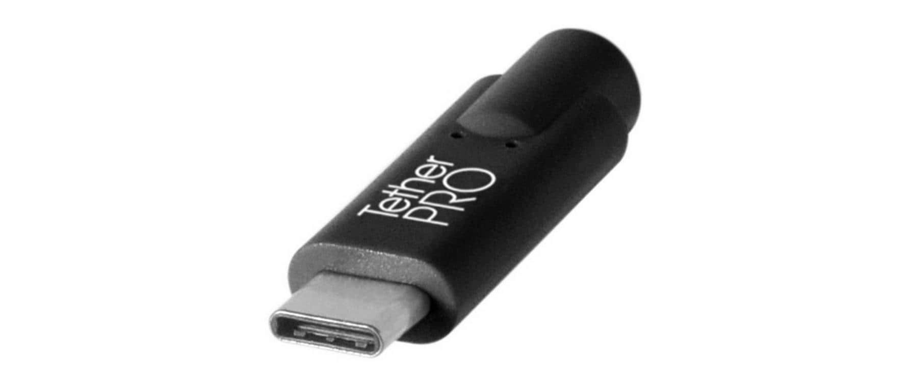 Kabel TetherPro USB-C to USB-C, 4.6 m SchwarzOptimierte Verbindung von Ihrem USB-C-Computer zur USB-C-Kamera
