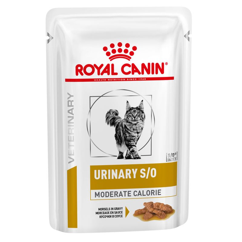 Royal Canin Veterinary Urinary S/O Moderate Calorie en sauce