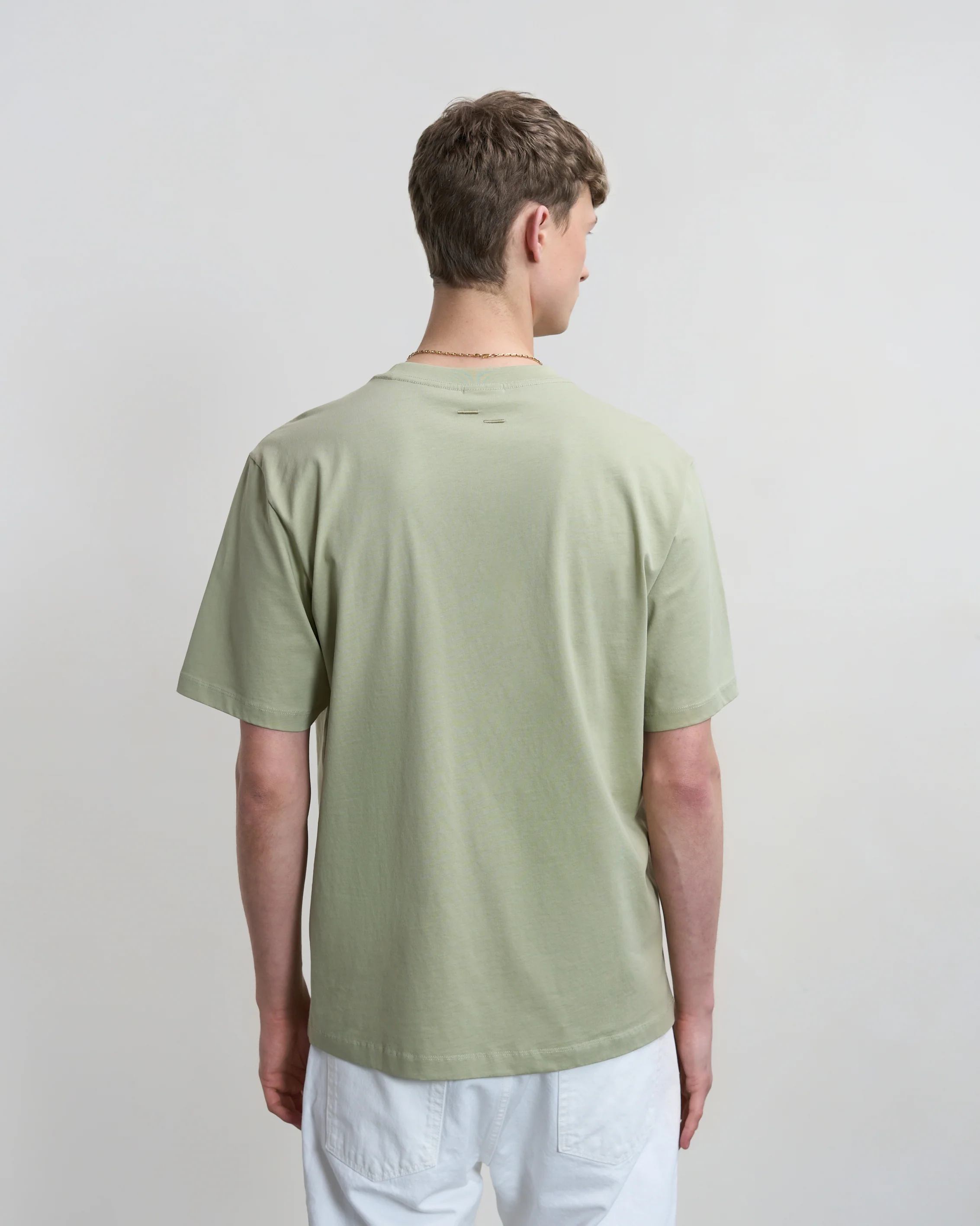 T-shirt Embroidered Knot Tea