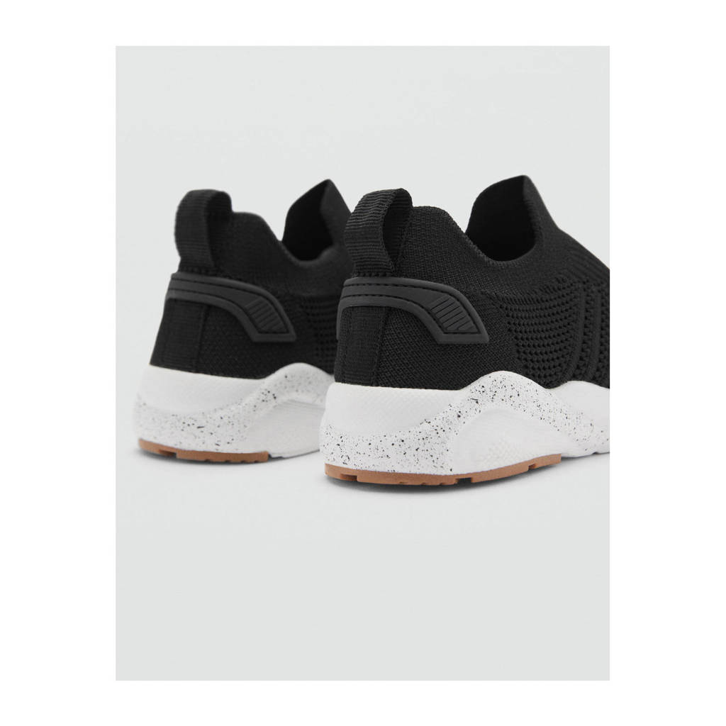 Mango Kids slip-on sneakers zwart