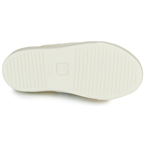 Veja - SMALL ESPLAR VELCRO - Doré / Blanc