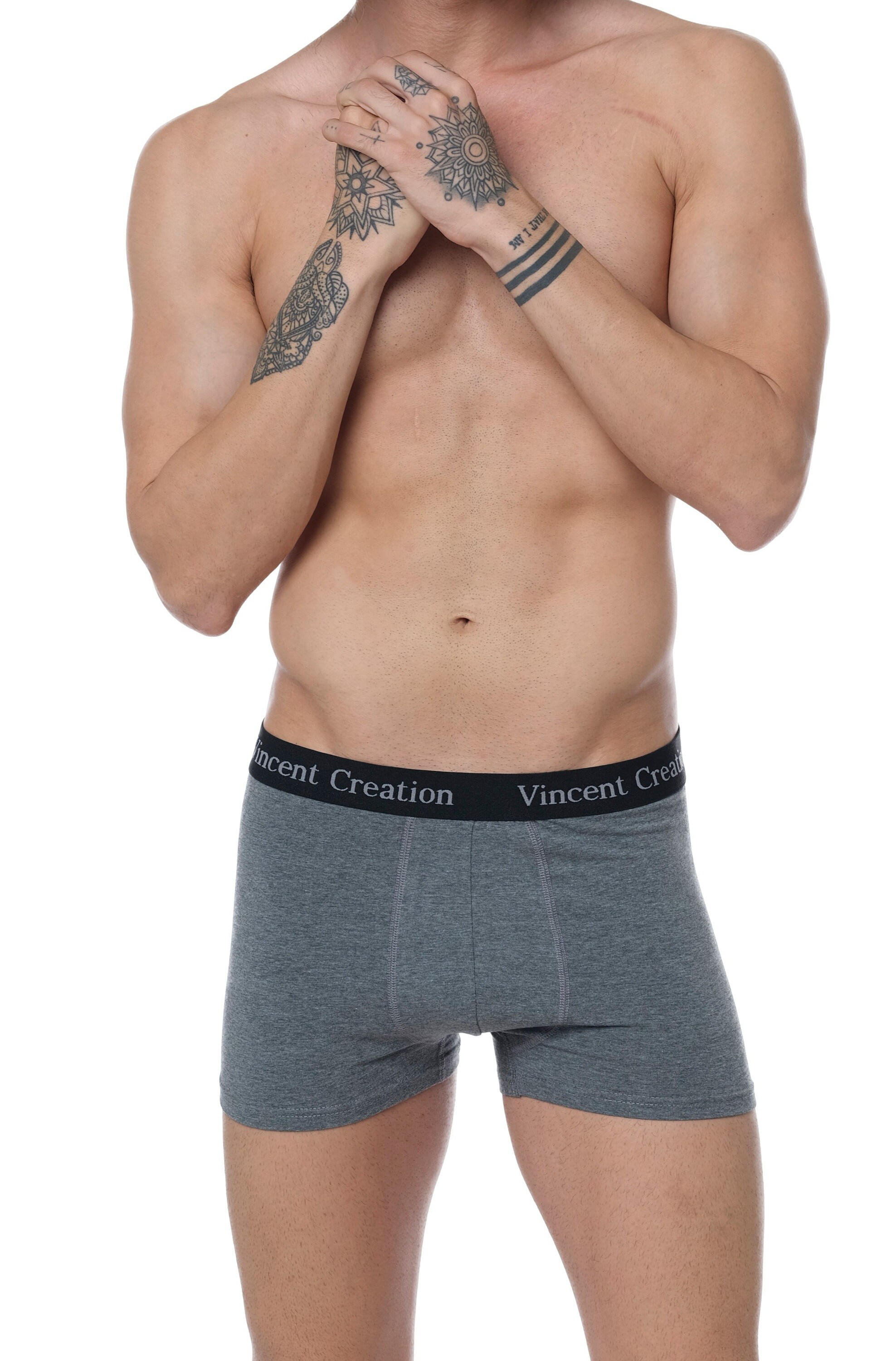 Vincent Creation® Boxershorts-Hipster 12 Stück