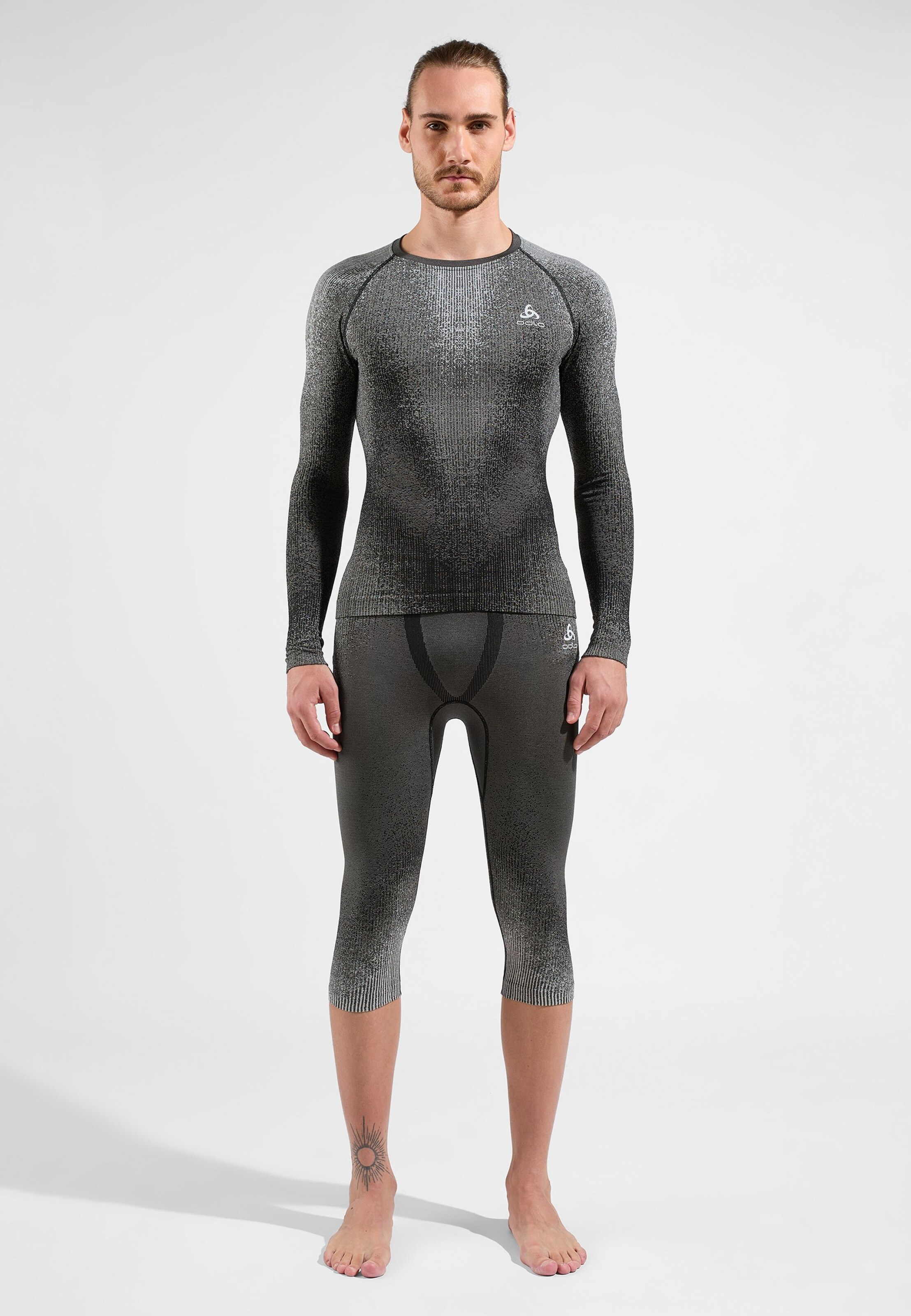 Blackcomb Base Layer 3/4 Tights in black