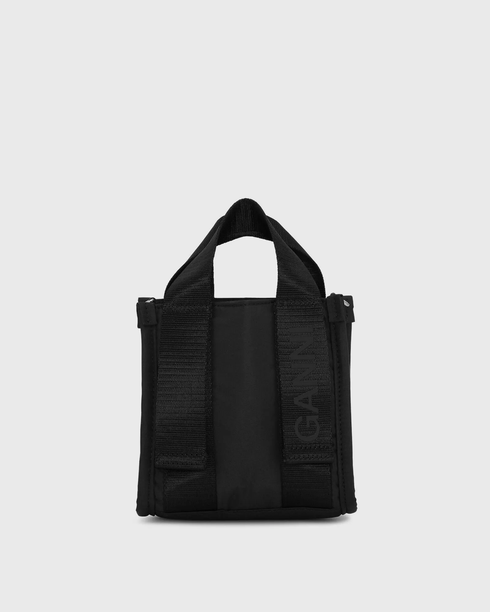 Ganni Recycled Tech Mini Tote