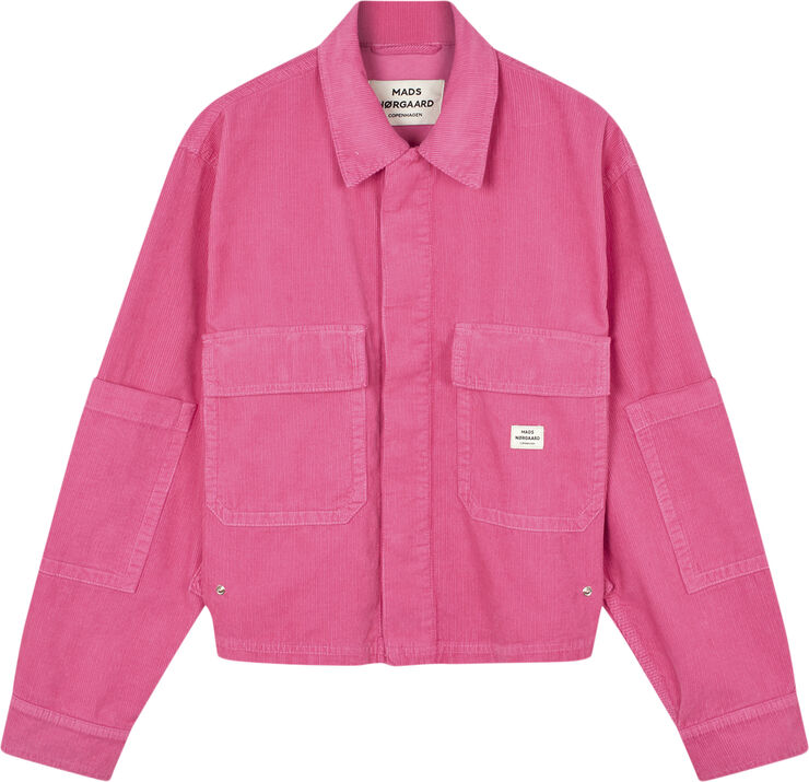 Mads Nørgaard - Copenhagen Mini Cord Soleil Jacket Lyserød