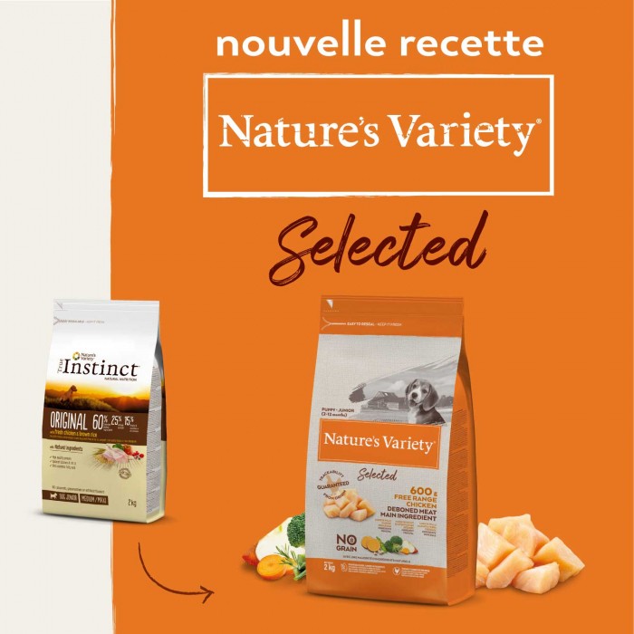 Nature's Variety Selected No Grain Junior
