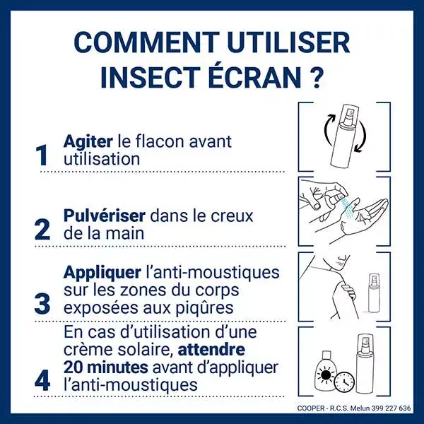 Insect Ecran Anti-Moustiques Spray Spécial Tropiques 75ml