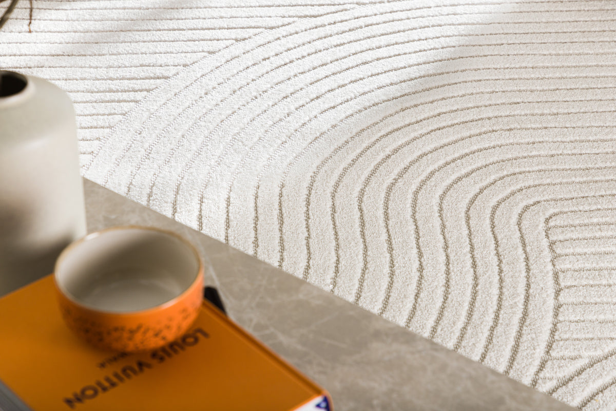 Skade Vloerkleed 230x160 - Beige