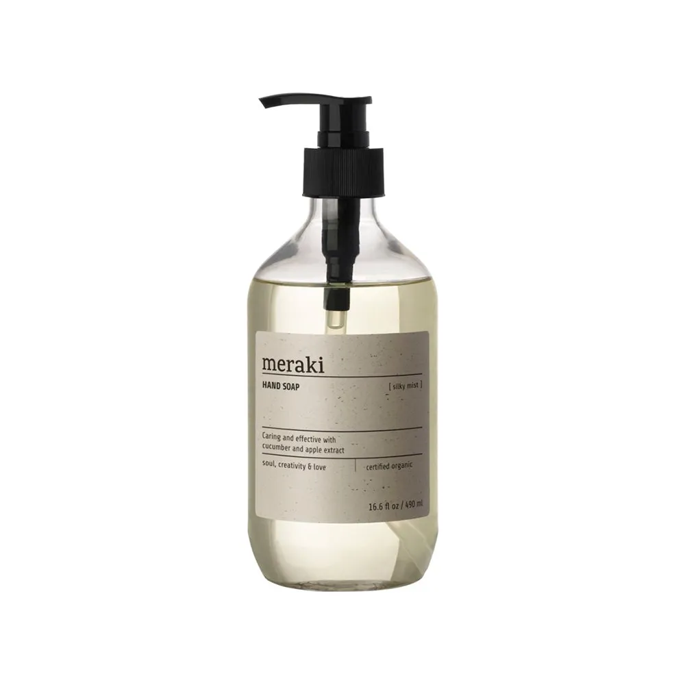 Meraki håndsæbe, Silky Mist - 490 ml