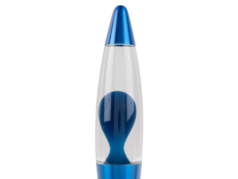 Table Lamp Funky Rocket Lava LM2185BL Blue