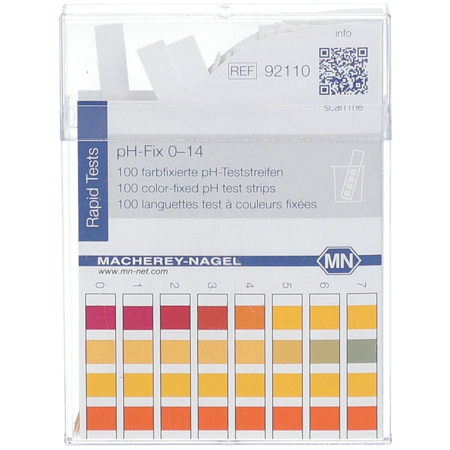 PH-FIX Indikatorstäbchen pH 0-14