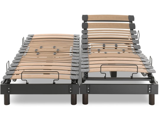 TEMPUR - Sommier Electrique 2 x 90 x 200 Stockholm 2x90x200cm (180x200 duo)