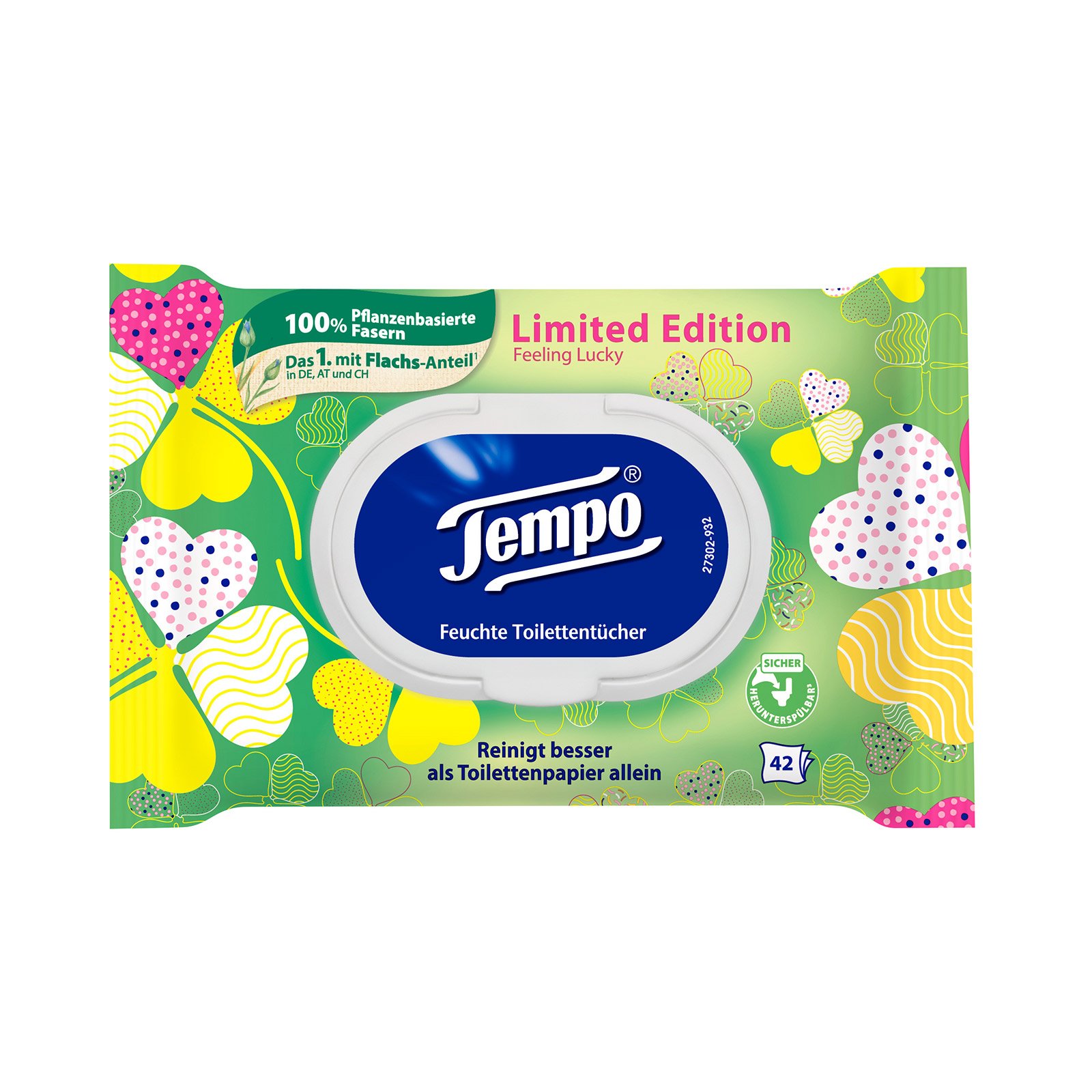 Tempo Feuchtes Toilettenpapier Limited Edition